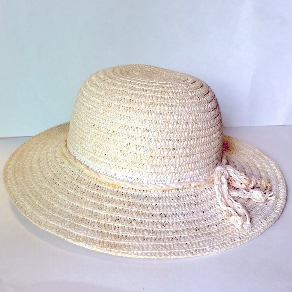 Girl Straw Sun Hat